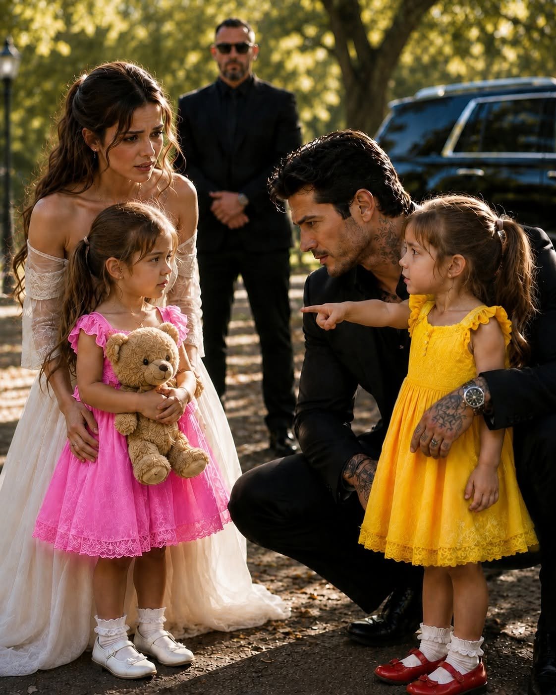 Tudo mudou no instante em que minha filha soltou a minha mão no Lincoln Park e saiu correndo em direção a uma menininha sentada sozinha debaixo de um carvalho.