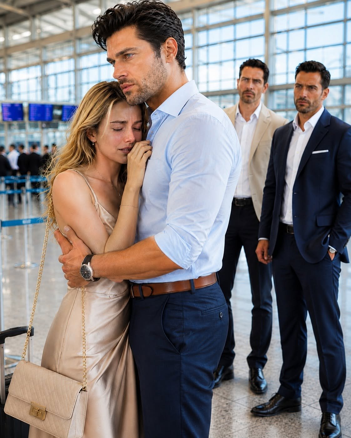 Só pedi para um estranho me abraçar por um segundo, depois que meu namorado terminou nosso relacionamento de três anos numa mensagem de voz de quarenta segundos, no aeroporto JFK